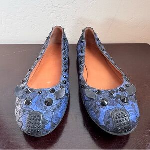 Marc By Marc Jacobs Studded Lace Mouse Ballet Flats Size 36